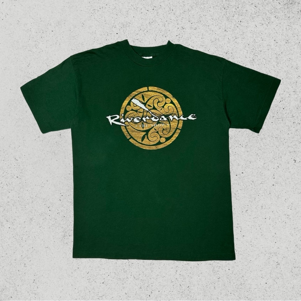 Vintage 1990s Riverdance Musical Single Stitch T Shirt